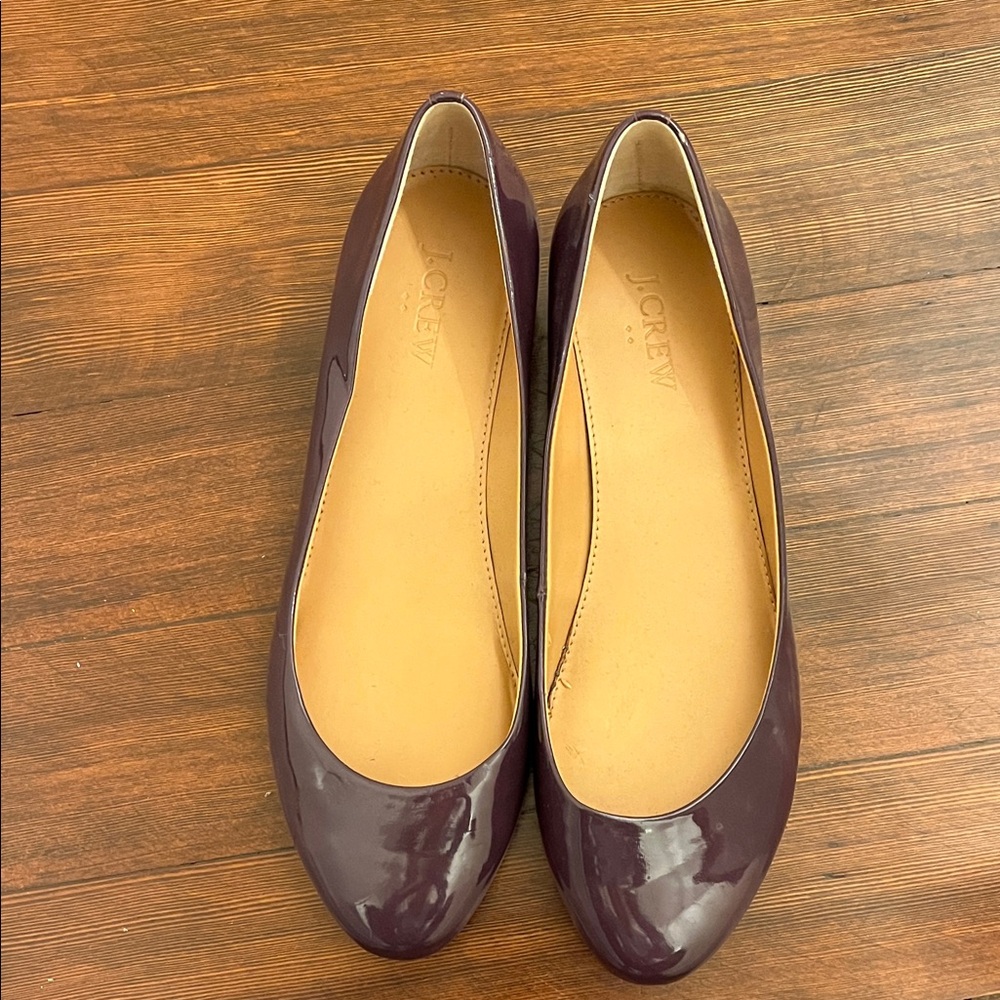 J. Crew Women's Deep Purple Loafers